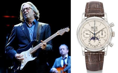 eric clapton watch|eric clapton patek philippe.